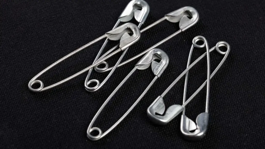 rozmieszczenie agrafek