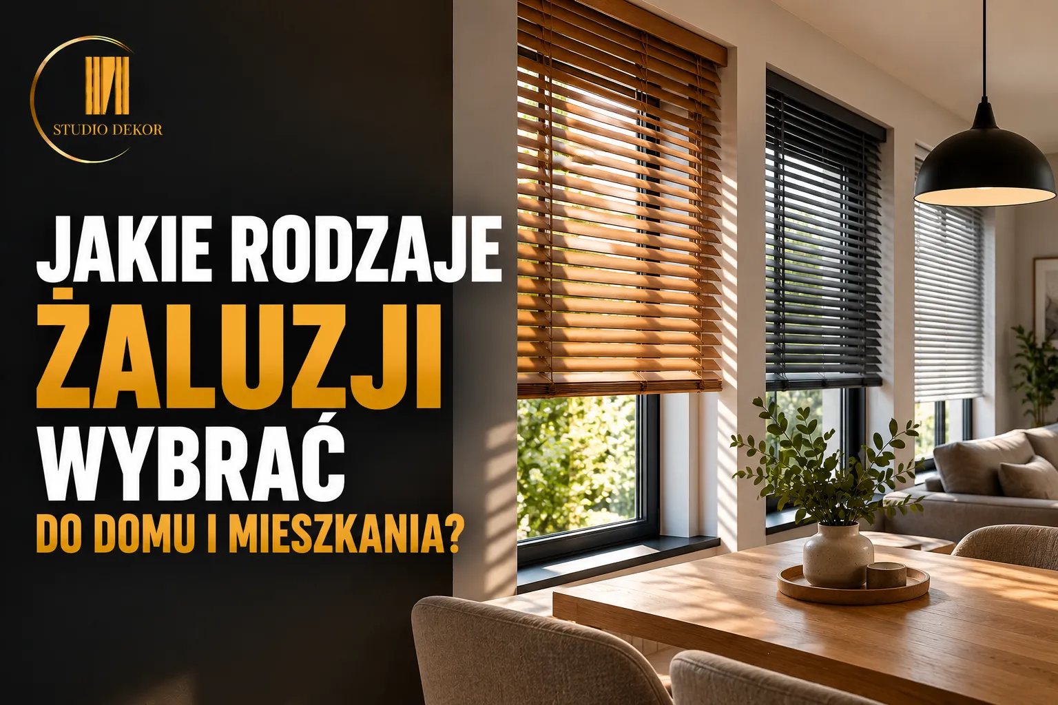 jakie rodzaje zaluzji wybrac