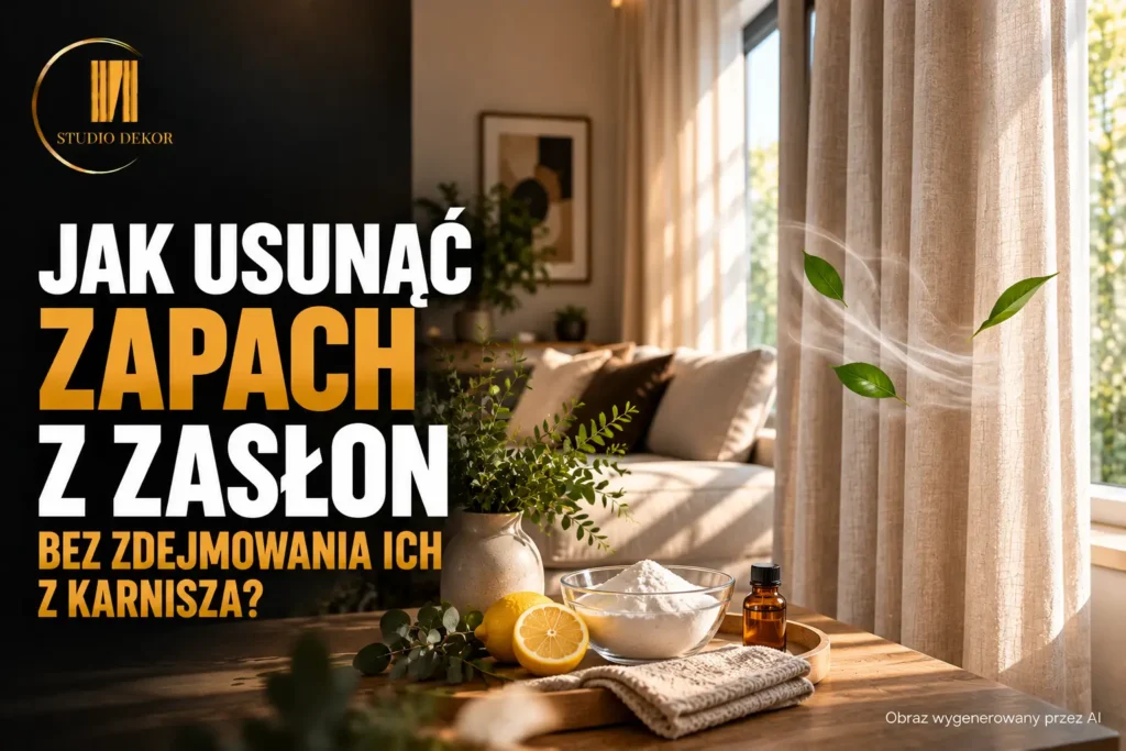 jak usunac zapach z zaslon